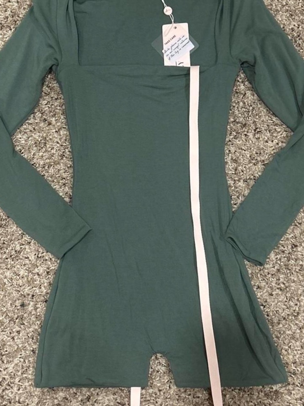 Oh Polly Green Romper